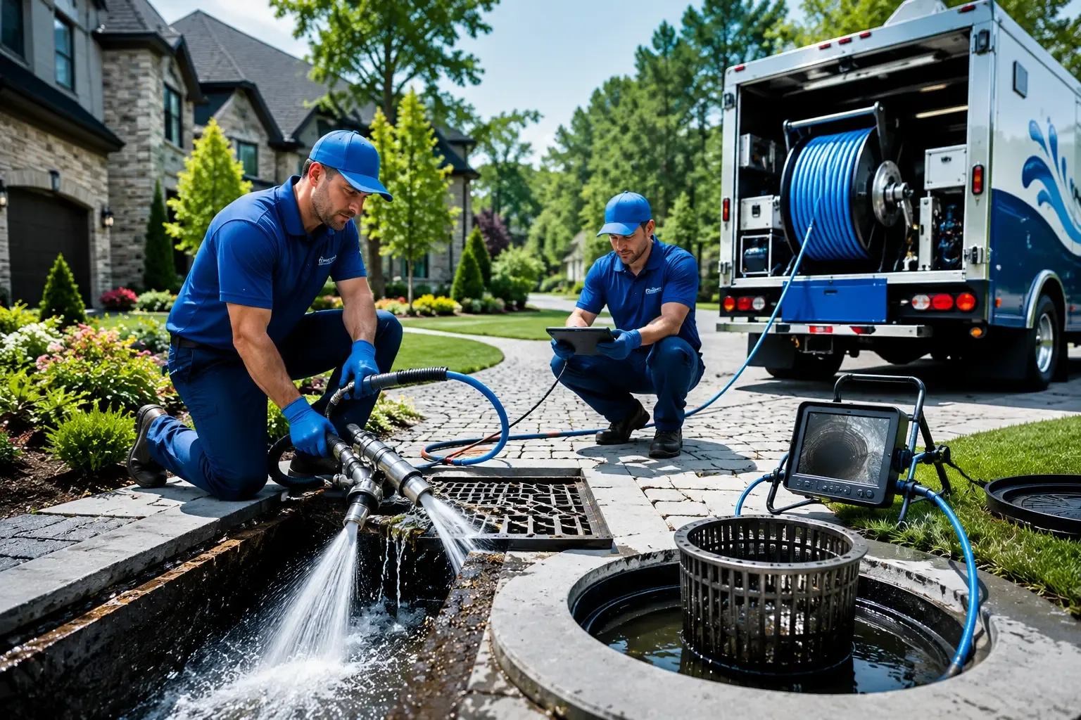 Local outdoor drain cleaning professionals in Mcclelland, IA